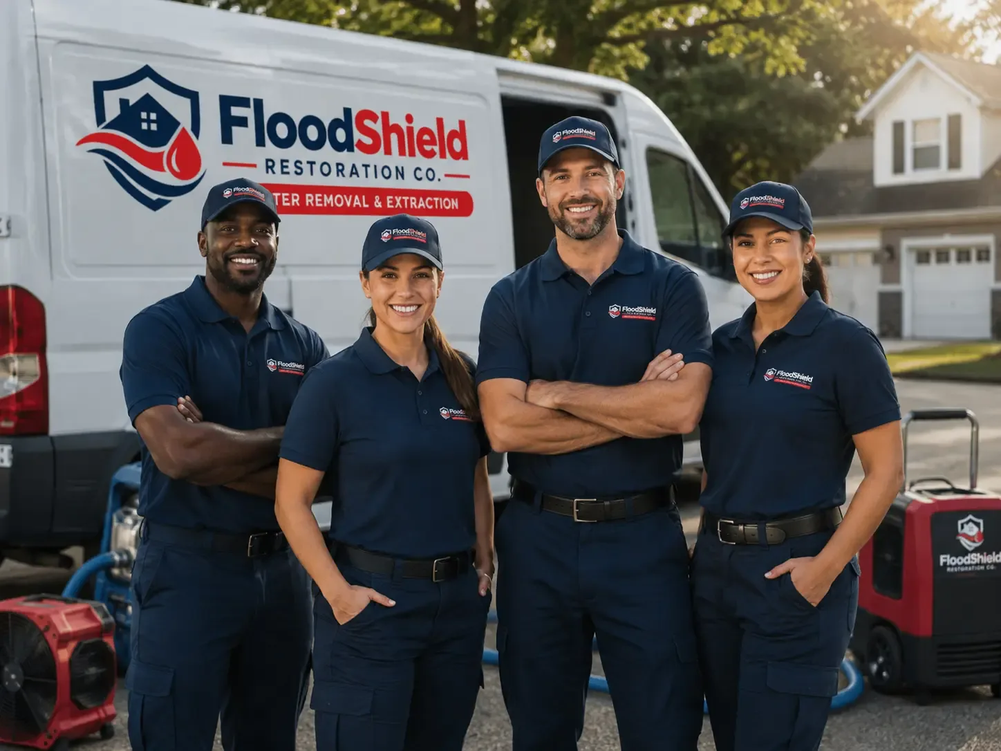 Flood Damage Restoration company in Houston, DE