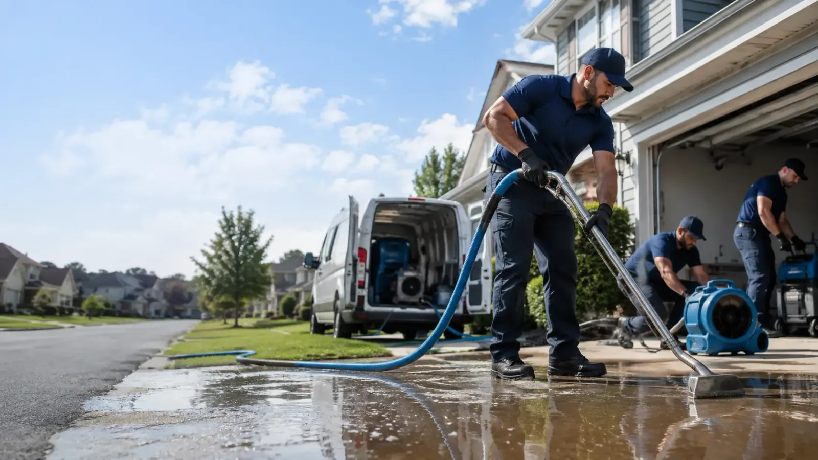 Flood Damage Restoration in Houston, DE